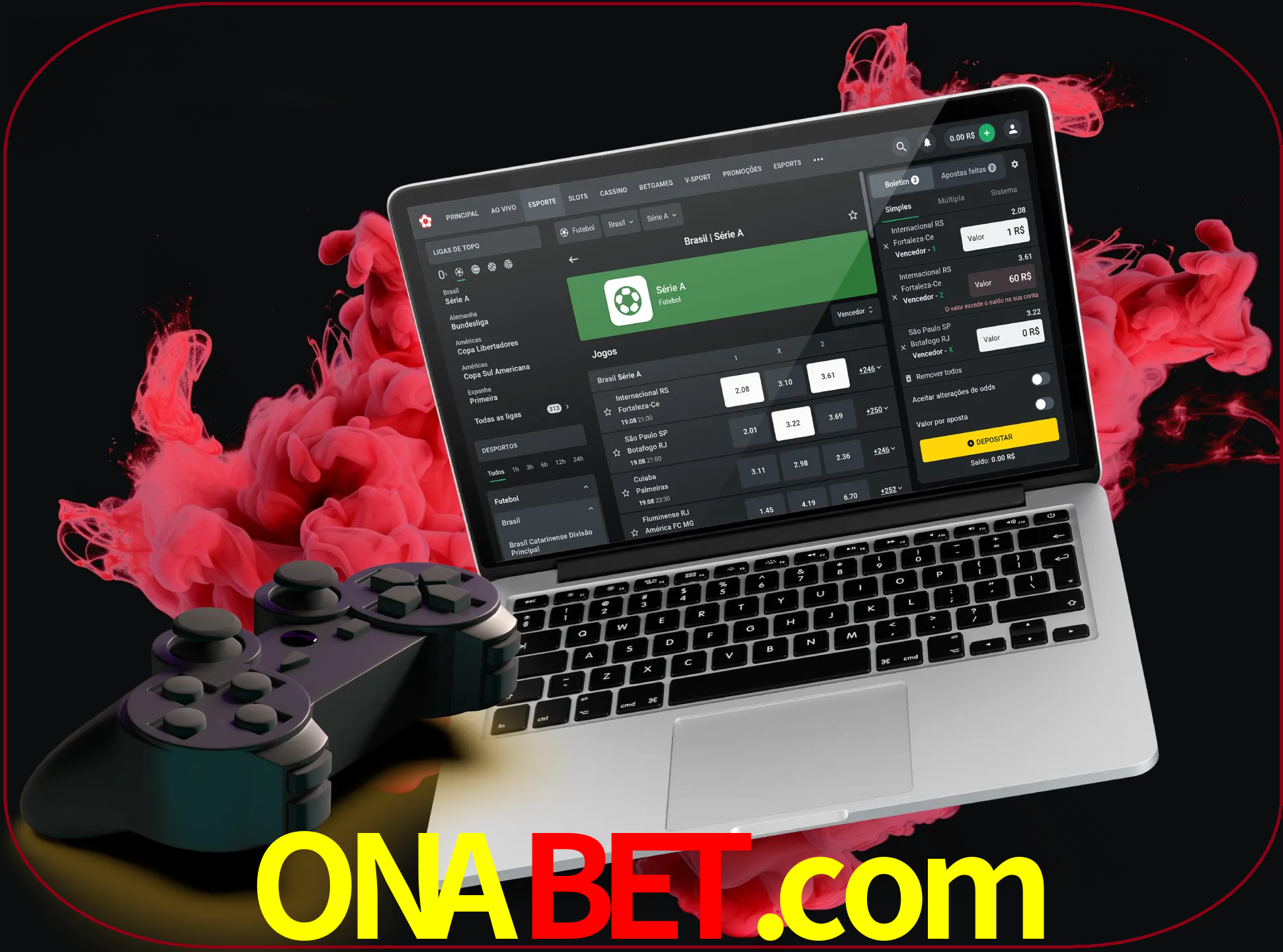 Visite a secção especial de jogos de vídeo em onabet para descobrir em que jogos pode apostar e ganhar muito dinheiro.